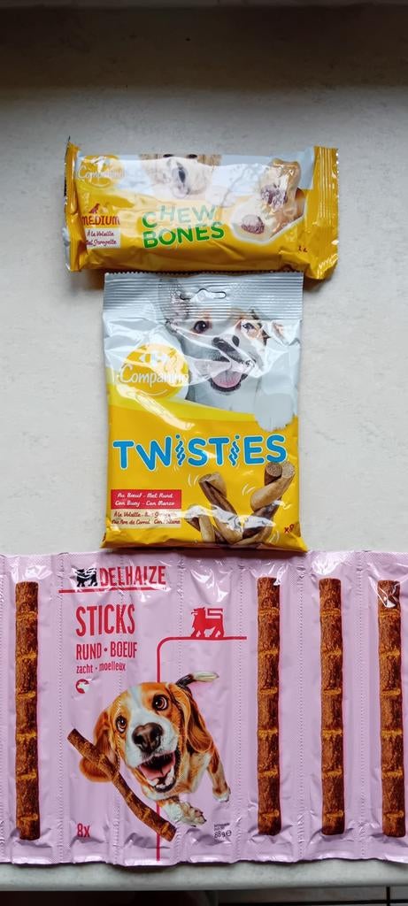 Companino en Delhaize hondensnoepset, Dieren en Toebehoren, Ophalen of Verzenden, Nieuw