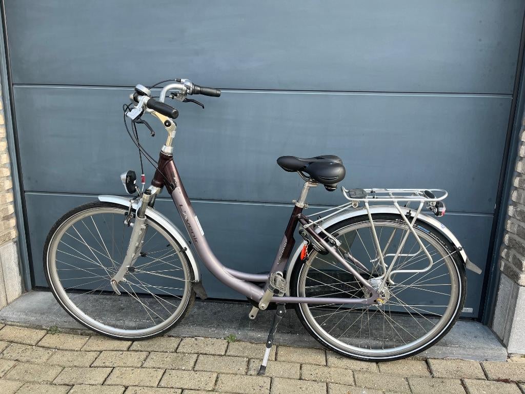 Zeer degelijke damesfiets L’avenir, Fietsen en Brommers, Ophalen, Gebruikt, Velgrem, 47 tot 50 cm