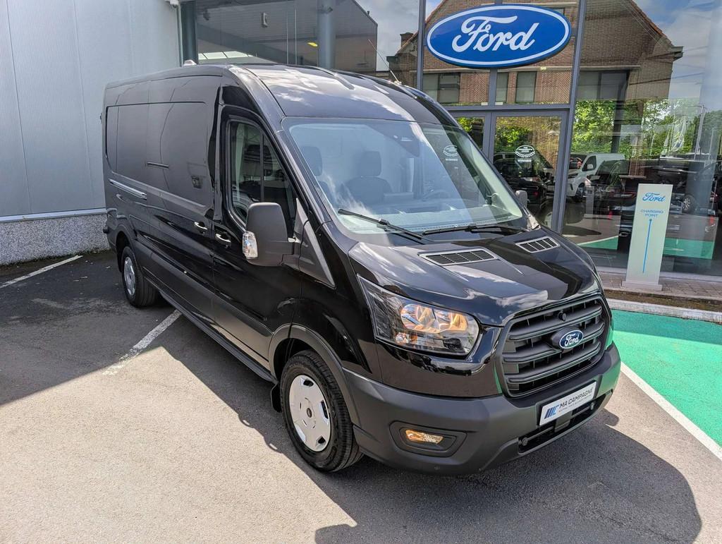 Ford Transit 2T Trend 350L L3H2 2.0TDCi 130pk A8 automaat, Autos, Achat, Entreprise, 3 places, 131 ch