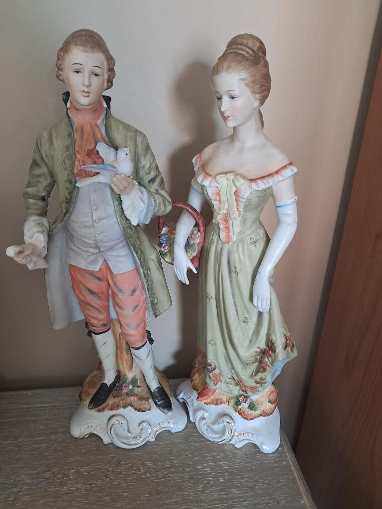 Beeld man en vrouw, Ophalen, Gebruikt, Mens
