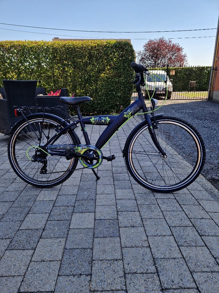 kinderfiets als nieuw, Rock golden lion, 20 inch of meer, Velgrem, Zo goed als nieuw, Ophalen