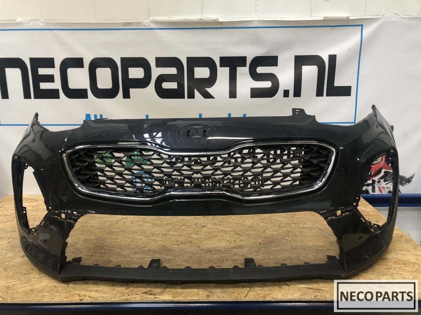 Kia Sportage facelift GT voorbumper 2018-2020 origineel, Autos : Pièces & Accessoires, Carrosserie & Tôlerie, Pare-chocs, Avant