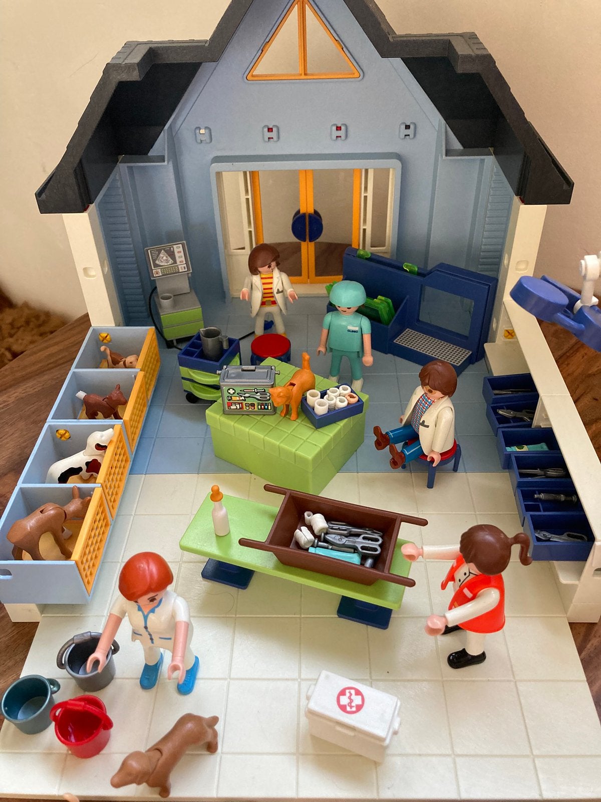 Playmobil dierenziekenhuis, Kinderen en Baby's, Ophalen, Gebruikt