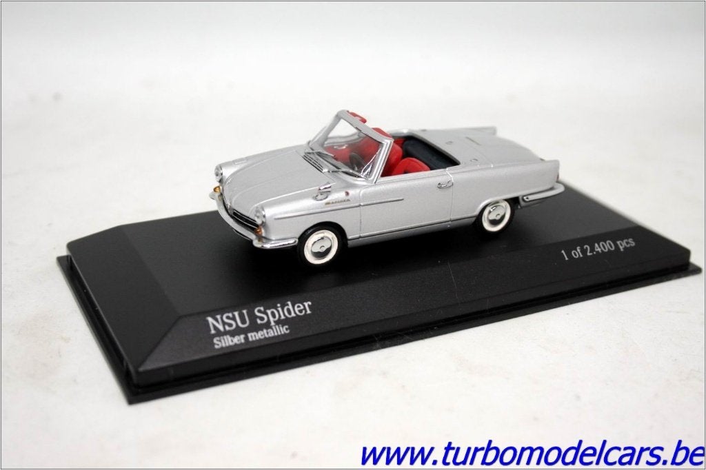 NSU Spider 1964-67 1/43 Minichamps, Enlèvement ou Envoi, Neuf, Voiture, MiniChamps