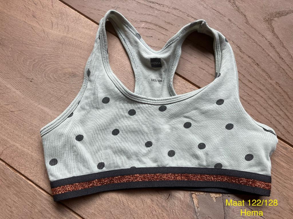 Topje - Hema - Maat 122/128, Kinderen en Baby's, Kinderkleding | Maat 122, Nacht- of Onderkleding, Gebruikt, Meisje, Ophalen of Verzenden
