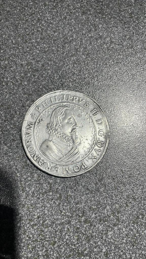 Zeldzame Oude Historische Penning Philip II, Postzegels en Munten, Ophalen of Verzenden