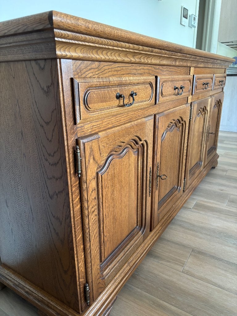 Houten dressoir, Enlèvement, Utilisé, 50 à 100 cm, Avec tiroir(s)