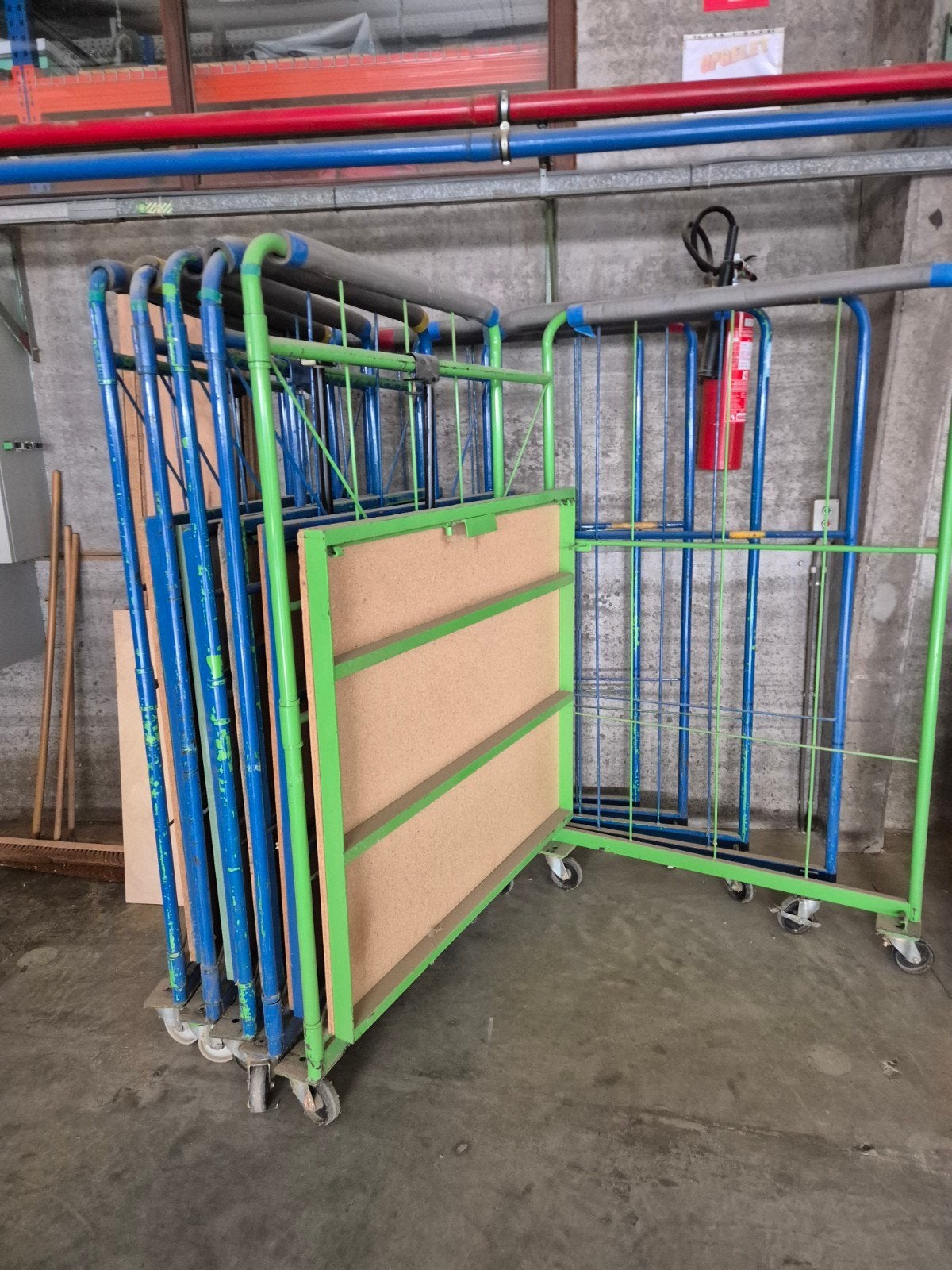 plooibare transportkarren 10stuks beschikbaar, Doe-het-zelf en Bouw, Ophalen, Gebruikt, Transportkar