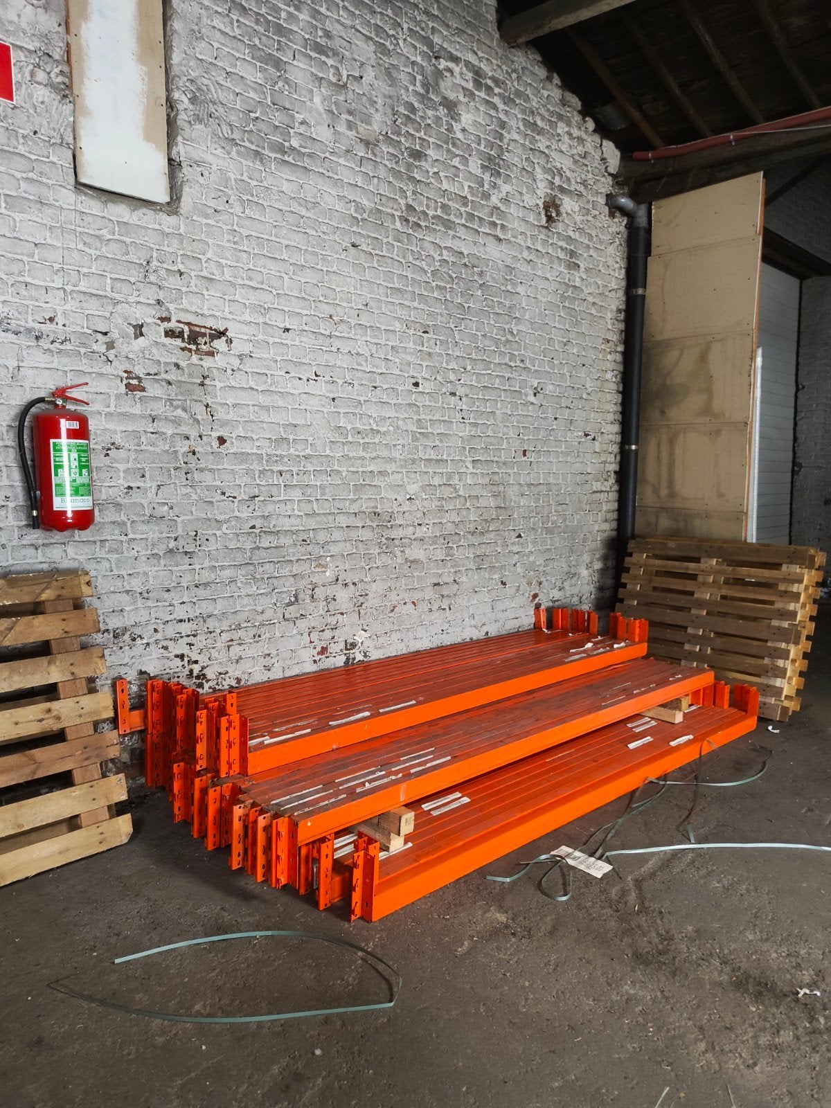 Palletstelling 6x staander + 24x ligger, Ophalen