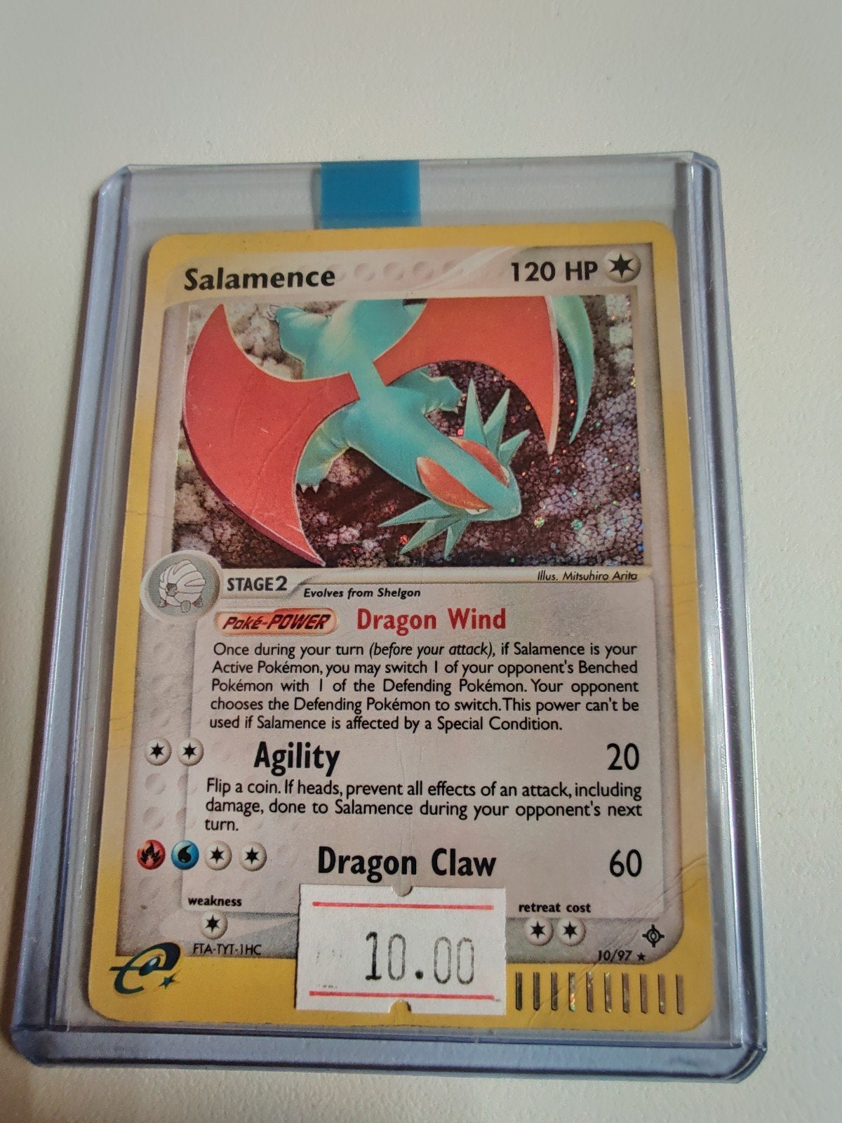 Salamence DR 10, Enlèvement, Comme neuf, Cartes en vrac, Foil