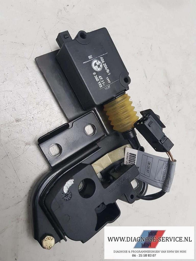 BMW E39 touring achterklep achterruit slot 8360193  8120419, Auto-onderdelen, Gebruikt, -, -, Ophalen of Verzenden