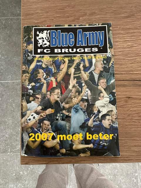 fanzine blue army FC Bruges jaargang 9 nummer 3, Collections, Enlèvement ou Envoi, Info@lbue.ar, Comme neuf, 8000 Brugge