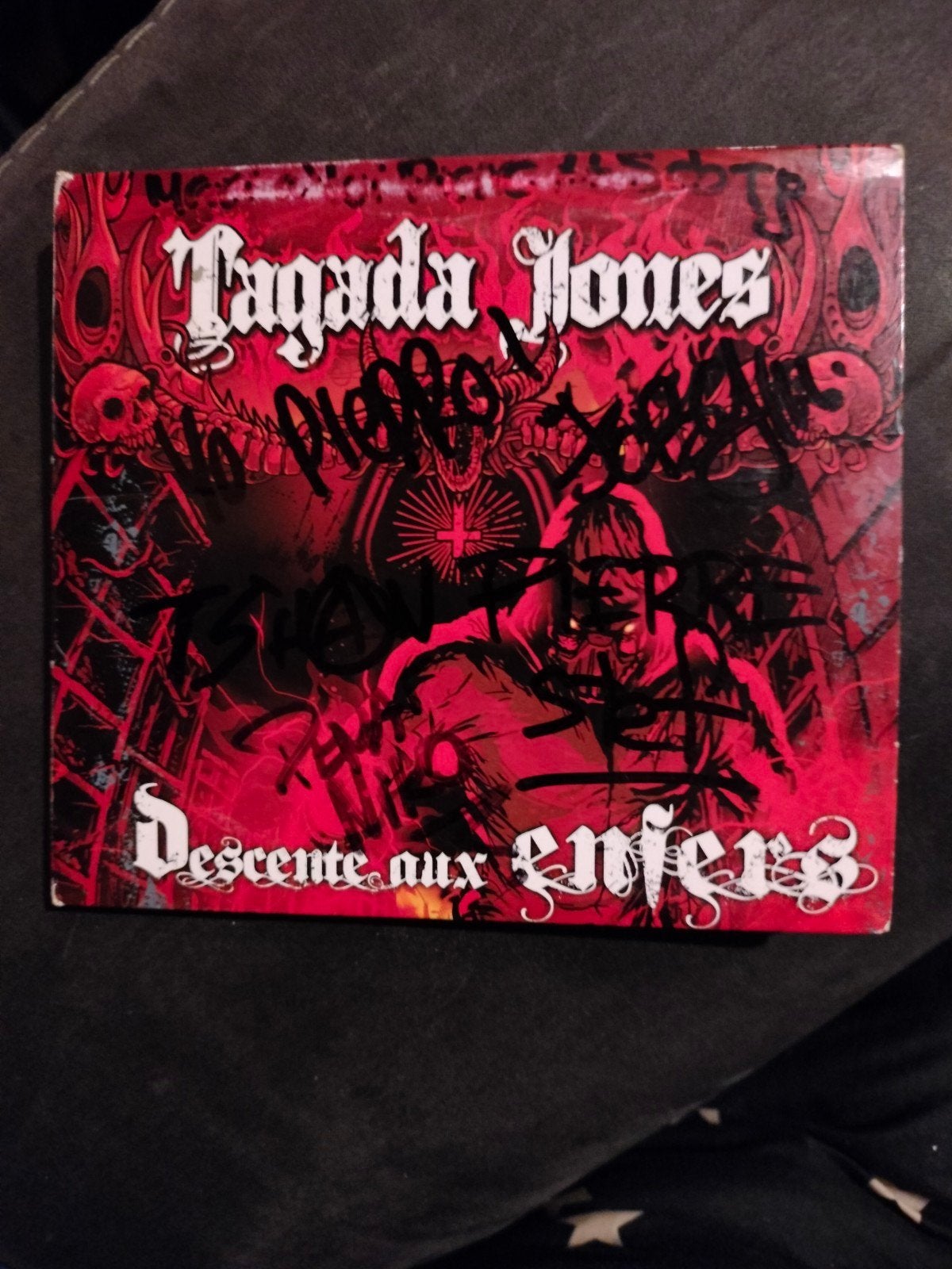 Tagada Jones - Descente aux enfers ( dédicacé ) éd. limitée, Cd's en Dvd's, Cd's | Hardrock en Metal, Ophalen of Verzenden, Gebruikt