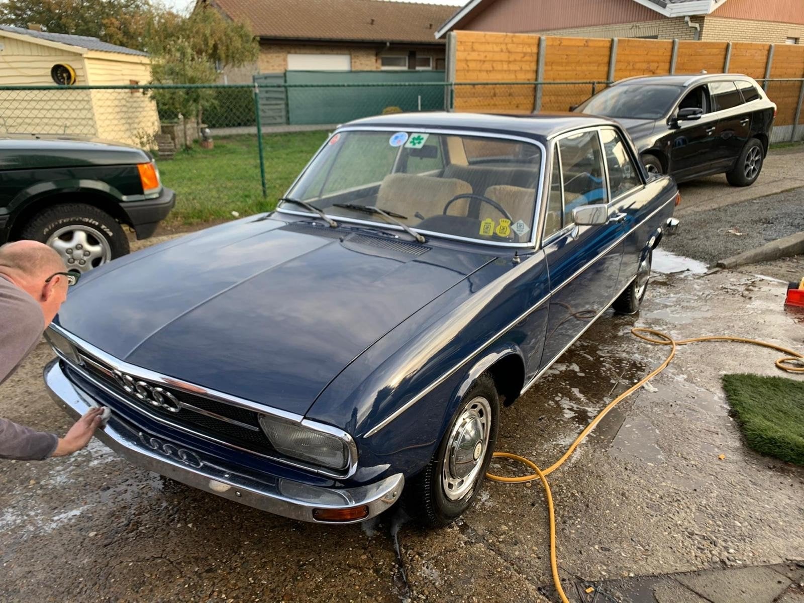 Audi 100S 1970 2deurs sedan., Auto's, Audi, 4 cilinders, Blauw, Particulier, 2 deurs