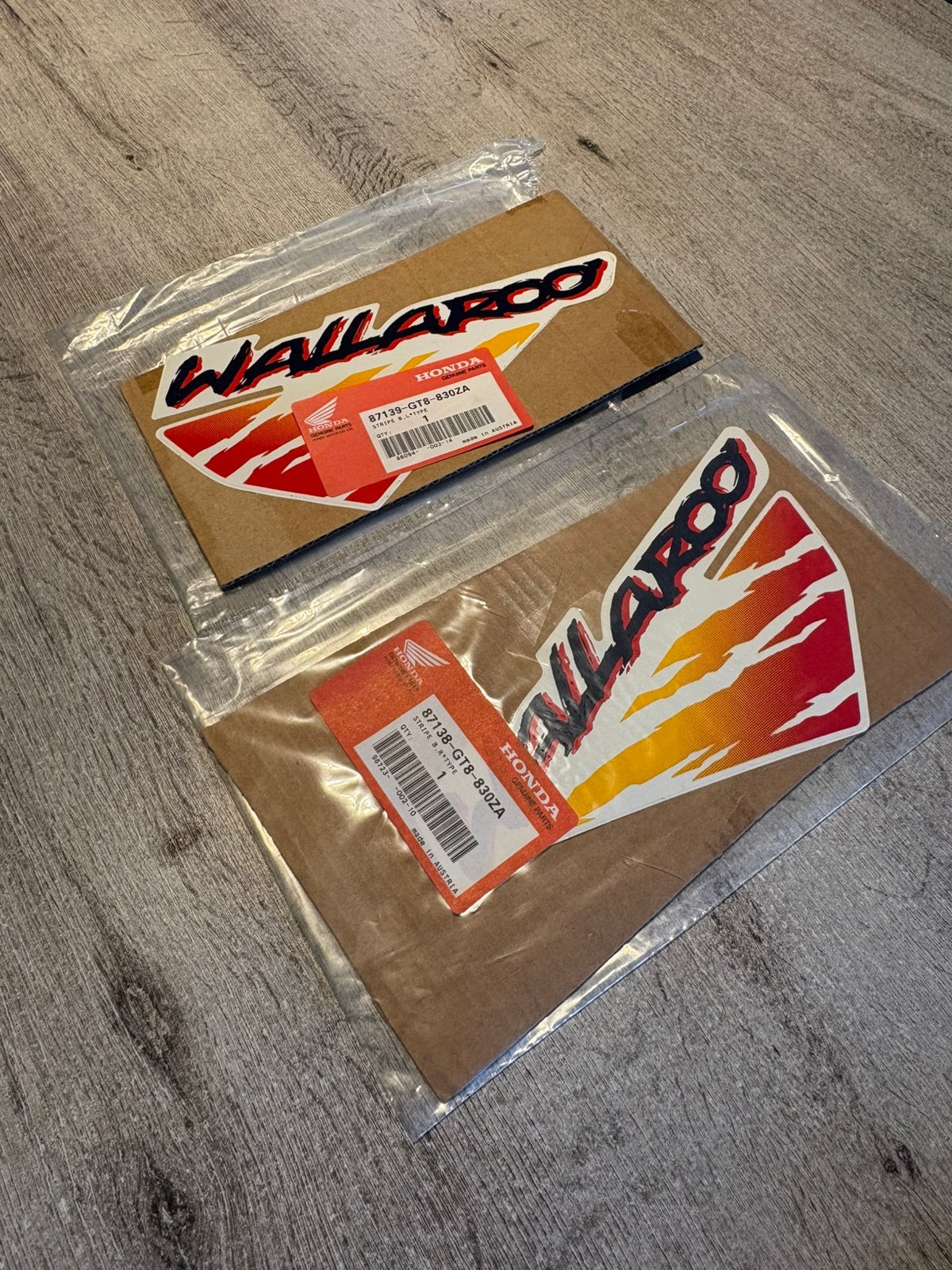 Honda wallaroo stickers, Autos : Divers, Enlèvement ou Envoi