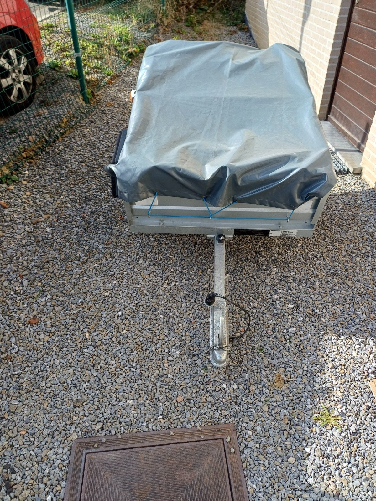 remorque a bagages, Enlèvement