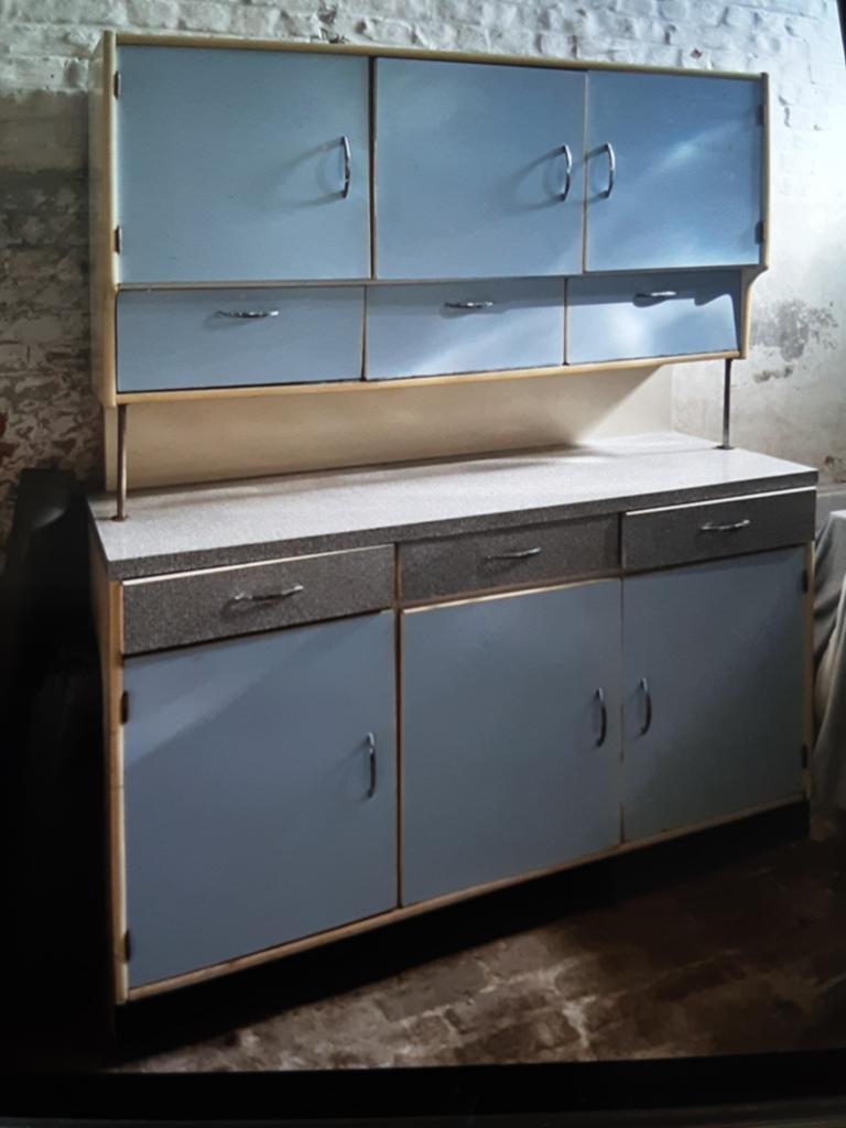 Meuble de Cuisine. Vintage., Maison & Meubles, Crème