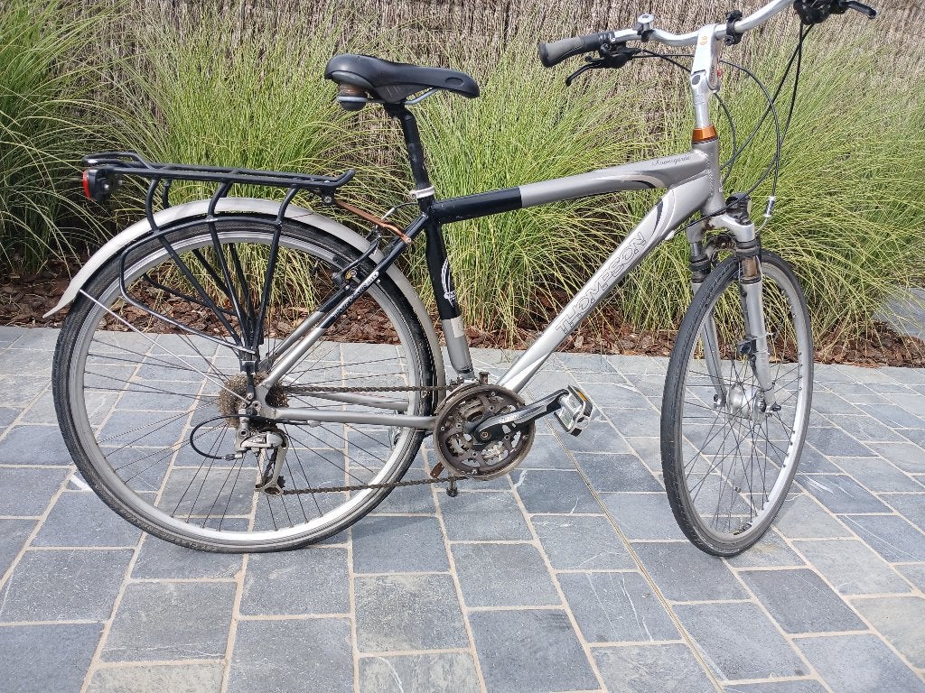 Herenfiets, Fietsen en Brommers, Fietsen | Heren | Herenfietsen, Ophalen, Gebruikt, Overige merken, Versnellingen