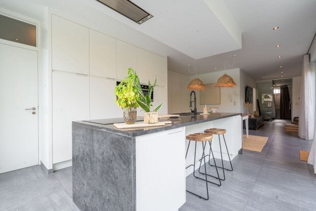 Volledige keuken: niet verkocht wegens afzegging, Ophalen, Gebruikt, Wit, Overige typen