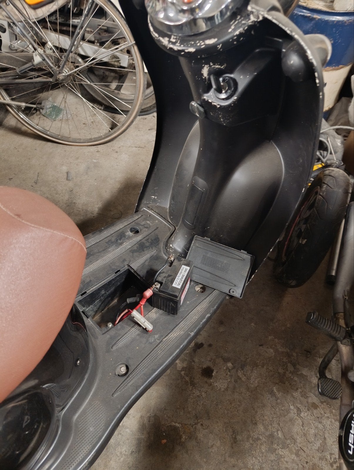 scooter Jj50QT-3, Enlèvement