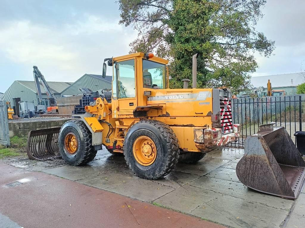 Volvo L 70 C shovel wiellader loader shovel + 3 bakken, Zakelijke goederen, Machines en Bouw | Kranen en Graafmachines, Wiellader of Shovel