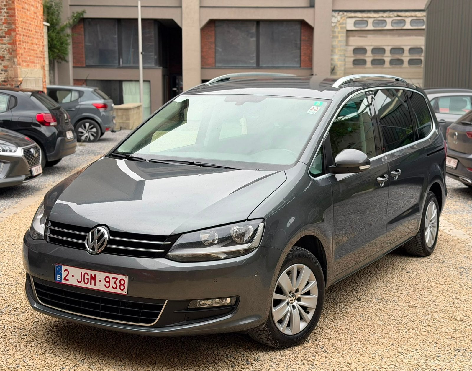 Volkswagen Sharan 2.0 TDi 7 place, Autos, Argent ou Gris, Achat, Euro 6, 7 places