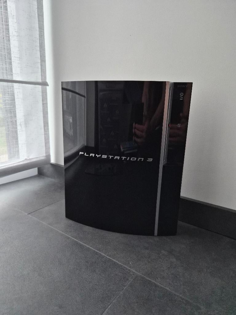 Playstation 3 + controller + 8 games, Games en Spelcomputers, Spelcomputers | Sony PlayStation 3, Ophalen, Phat, 80 GB, Met 1 controller