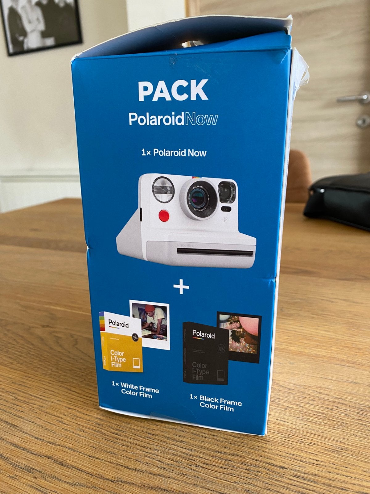 Polaroid NOW, Enlèvement, Comme neuf