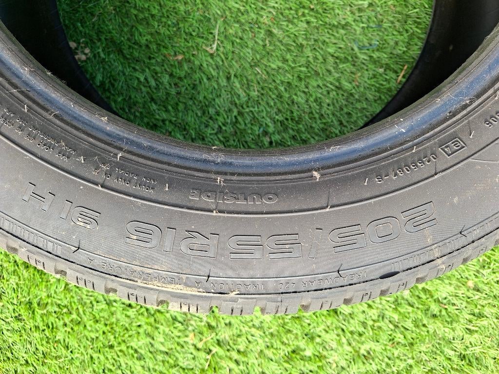 winterbanden auto, Autos : Pièces & Accessoires, Pneus & Jantes, Pneus hiver, 16 pouces, Véhicule de tourisme, 205 mm