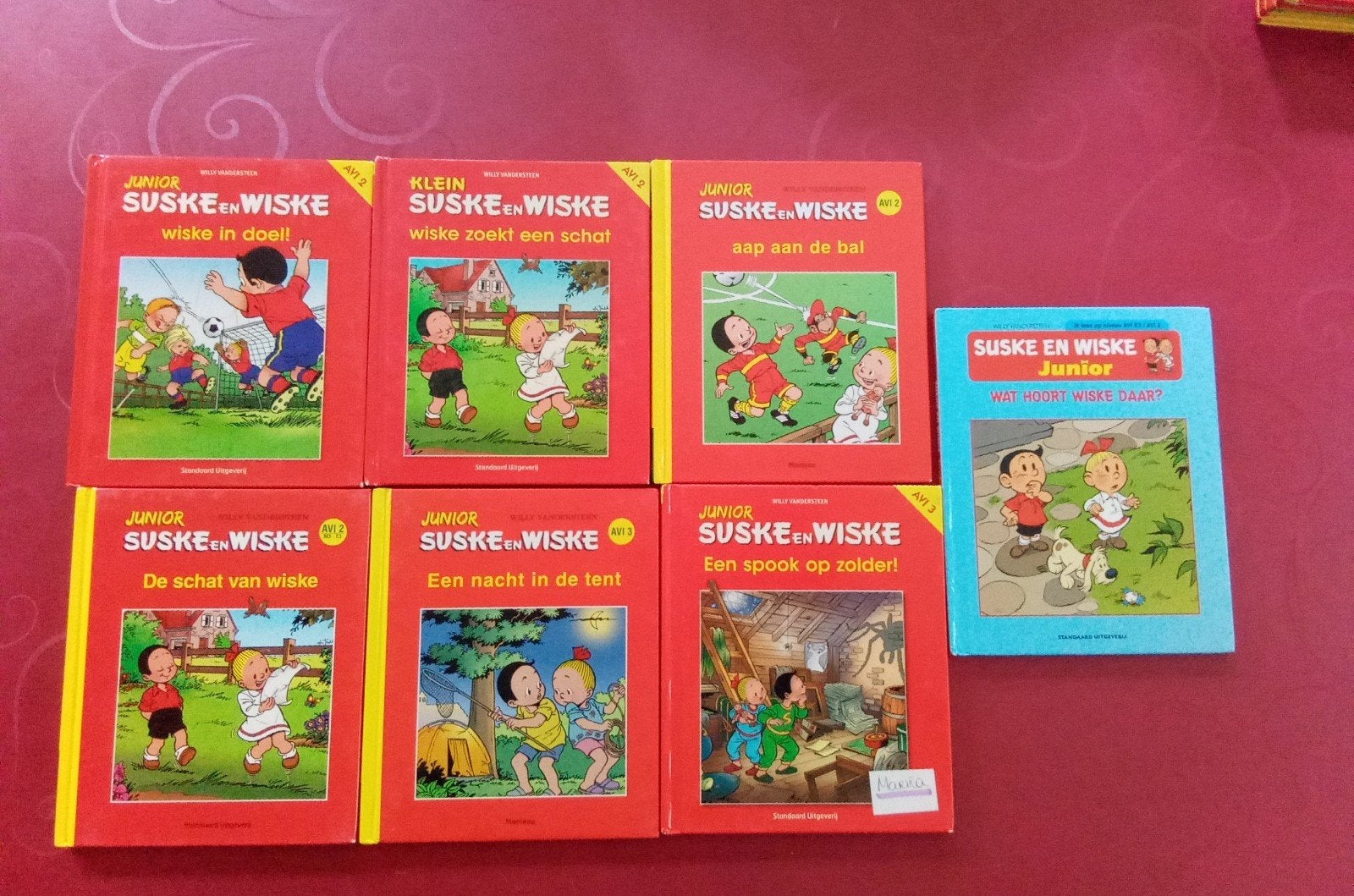 Suske en Wiske Junior leesniveau 2-3. 7 boekjes voor 18 euro, Boeken, Ophalen of Verzenden, Zo goed als nieuw