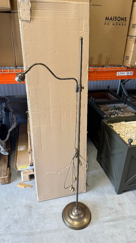 Staande lamp messing - 30 stuks beschikbaar, Ophalen, Gebruikt, Metaal, 150 tot 200 cm