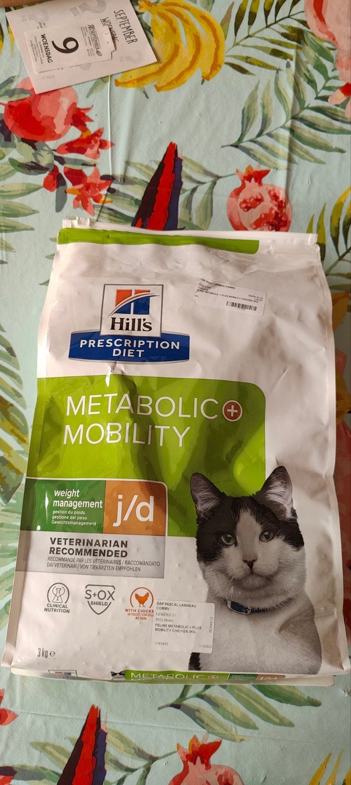 Hill’s Prescription Diet Metabolic + Mobility, Animaux & Accessoires, Enlèvement, Chat