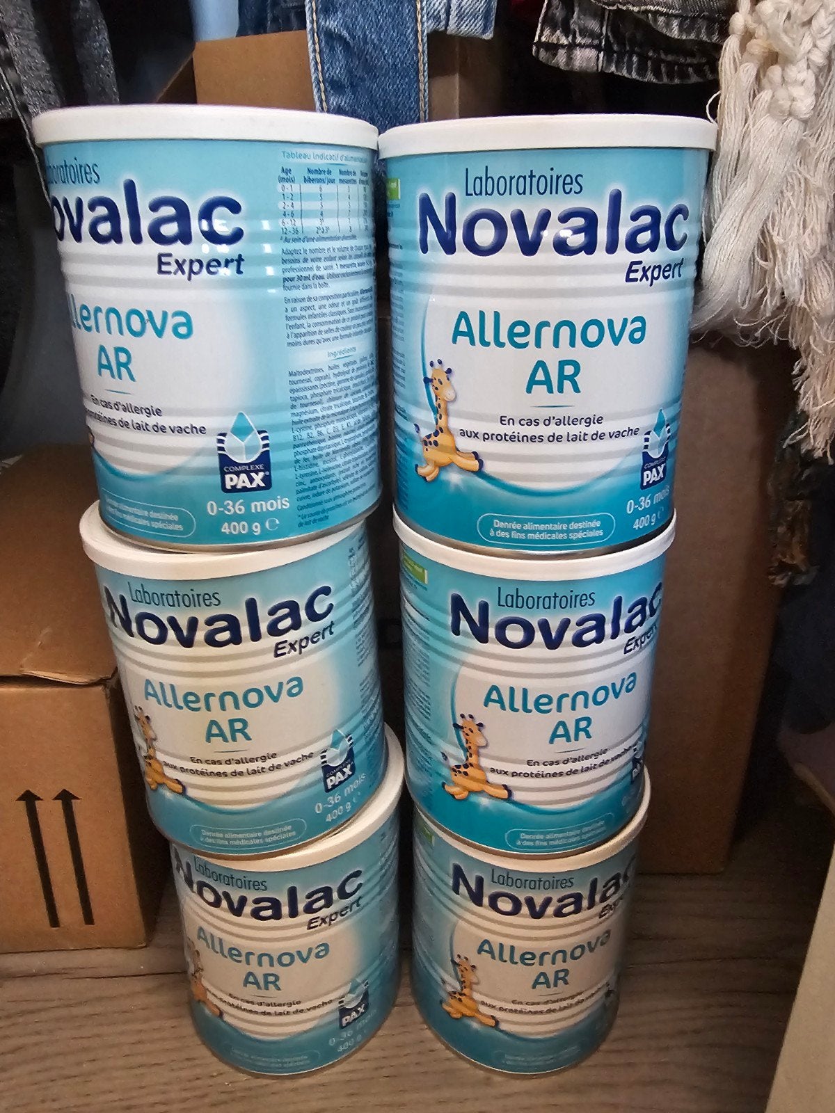 10 potten novalac allernova AR+, Ophalen of Verzenden