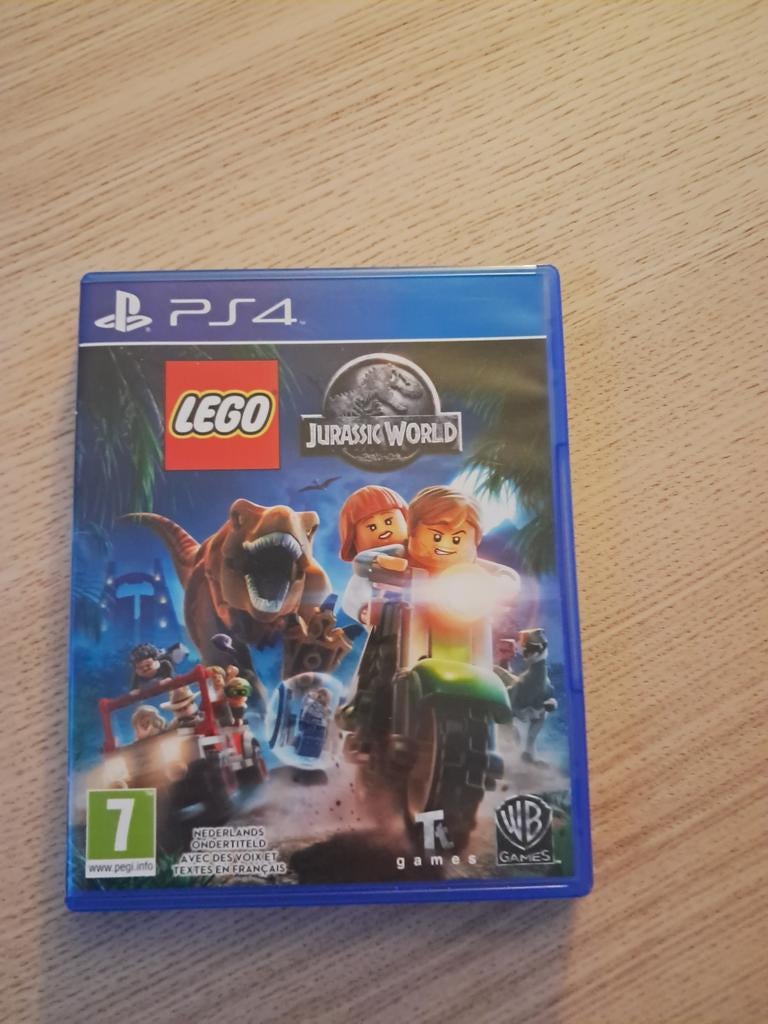 Lego jurassic world ps4 versie, Games en Spelcomputers, 1 speler, Ophalen, Gebruikt, Vanaf 7 jaar