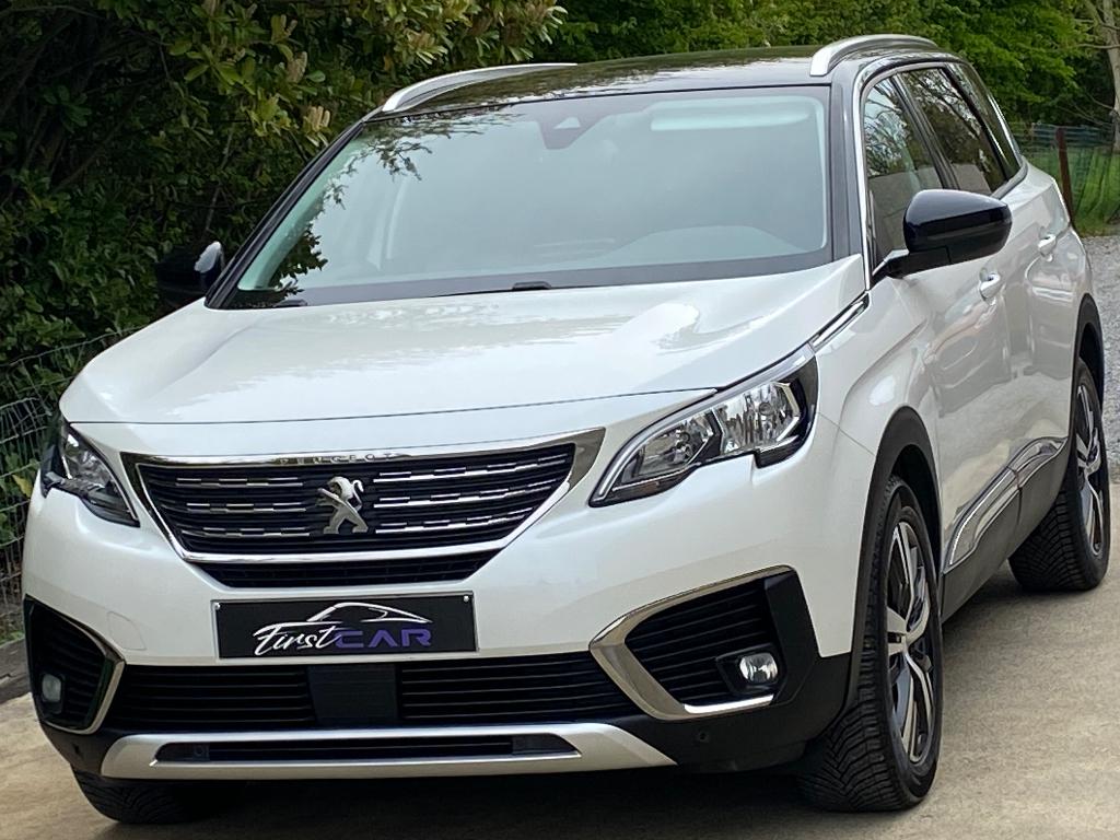 Peugeot 5008 1.2i 11/2017 123364KM- 7PL -B.AUTO-GARANTIE!!, Cuir, Essai à domicile, Euro 6, Entreprise