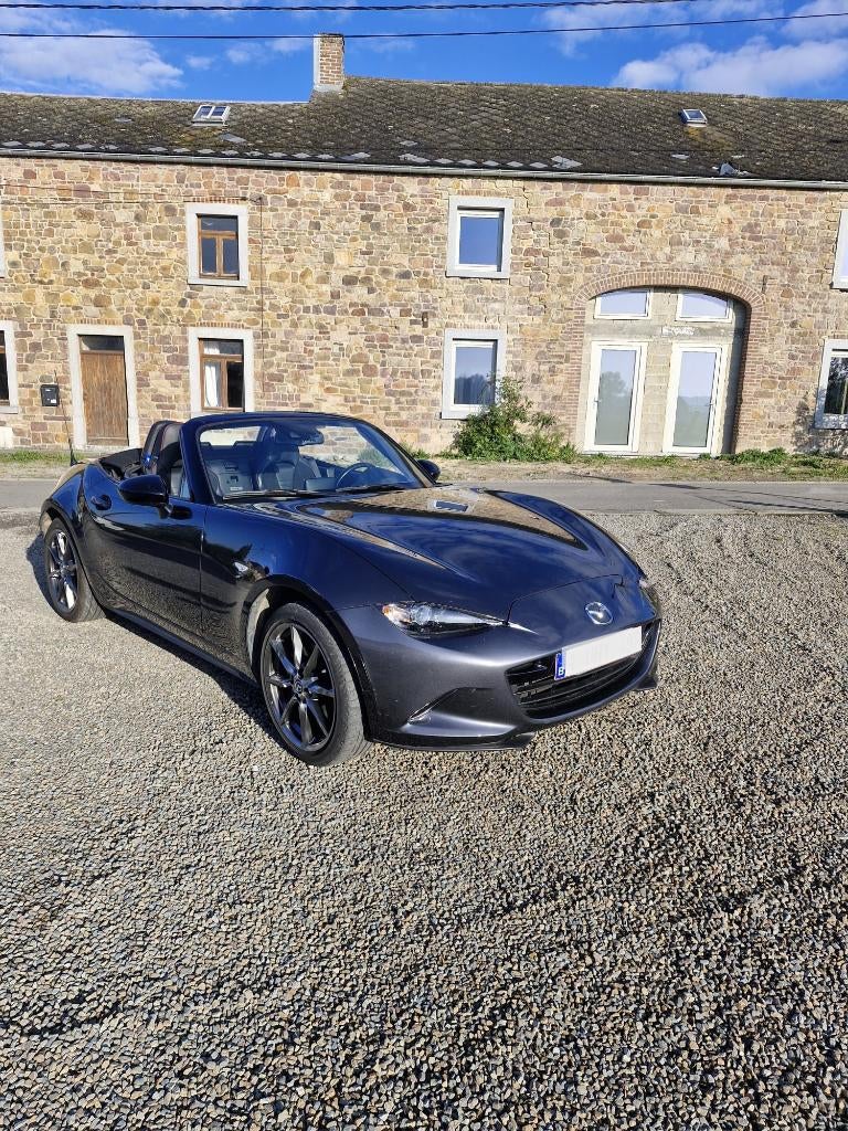 Mazda MX-5 2.0 SKYACTIV-G 160 – Édition limitée 160ex, Autos, Argent ou Gris, Achat, Euro 6, https://public.car-pass.be/verify/9337-9873-4225