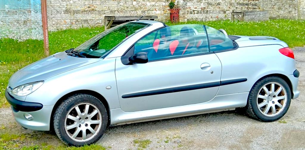 Peugeot 206 cabrio, Auto's, Particulier, Te koop, Benzine