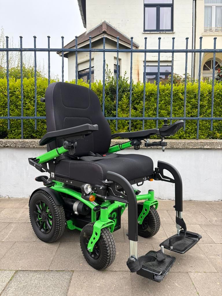 Fauteuil roulant électrique Vermeiren Forest F3 état neuf, Enlèvement ou Envoi, Pliant, Comme neuf, Fauteuil roulant électrique