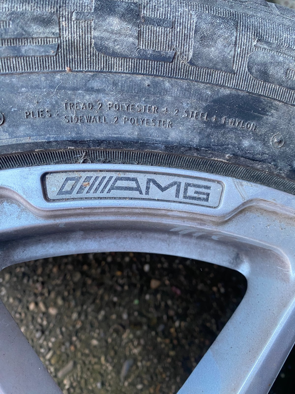 Mercedes AMG velgen met banden 19 inch prijs 600€, Autos : Pièces & Accessoires, Pneus & Jantes, Enlèvement