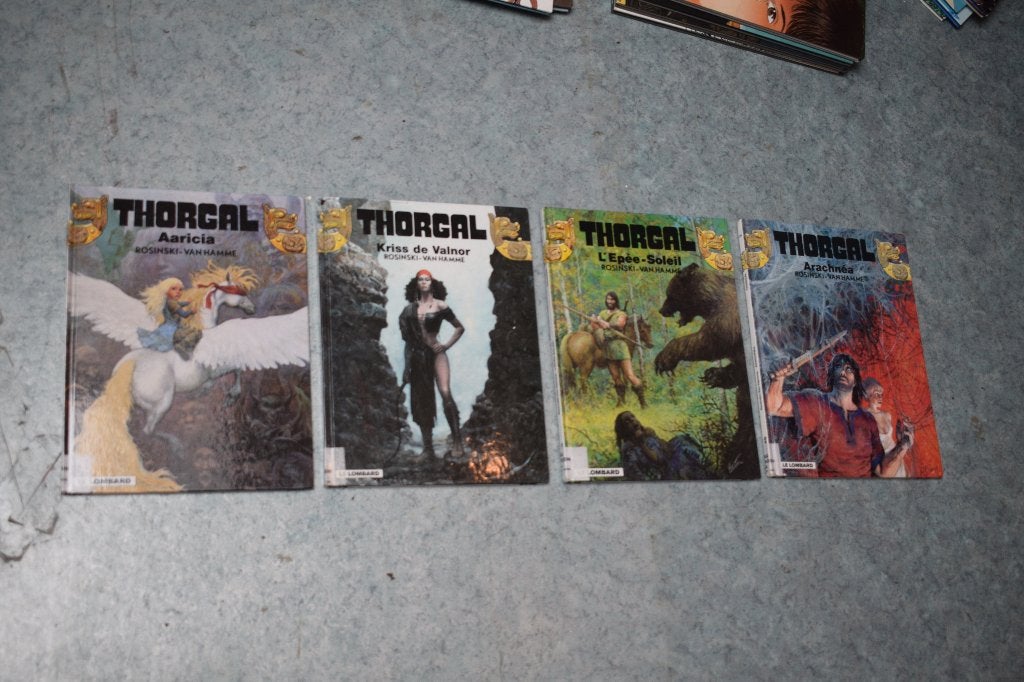collection 4 BD thorgal bande dessinées, Livres, BD, Utilisé, Enlèvement ou Envoi