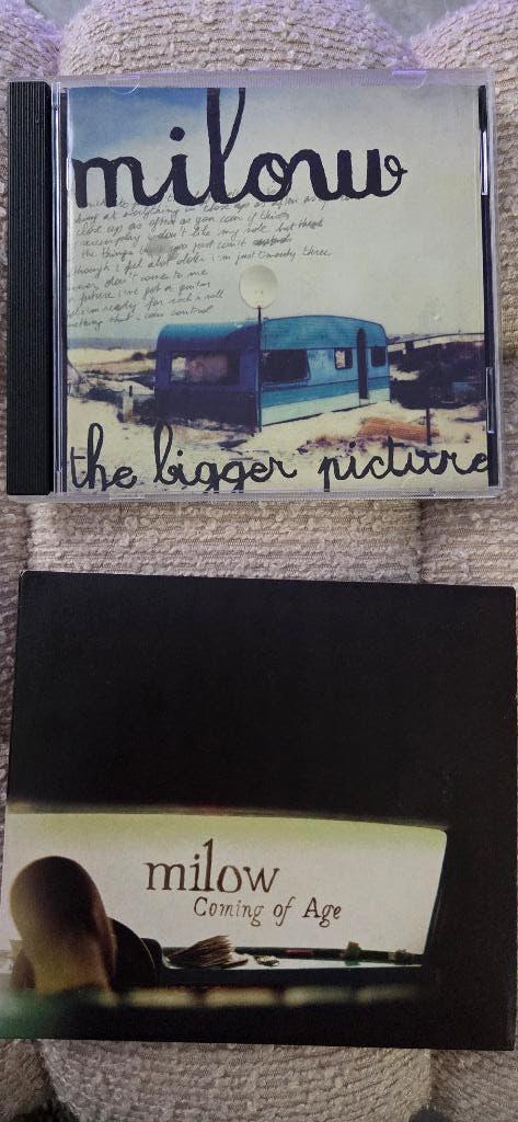 CD 2 x Milow : La vision d'ensemble et le passagel'âge adult, Enlèvement ou Envoi, 2000 - 2009, Comme neuf