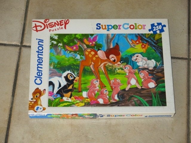 Een puzzel 250st Bambi, Ophalen, Meer dan 50 stukjes, 6 jaar of ouder