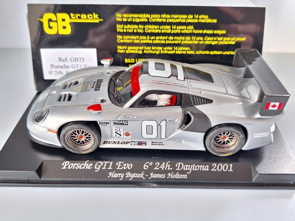 Voiture d'essai Fly Slotcar Porsche 911 GT1 Daytona 2000 A57, Neuf, Autres marques, Électrique, Circuit