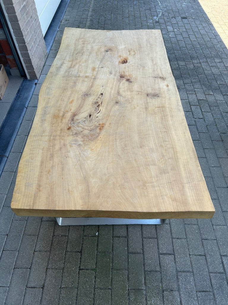 Tafel vol blad, Ophalen