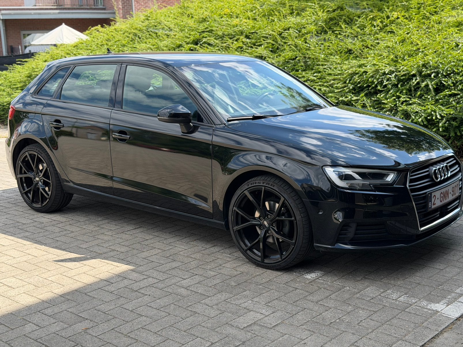 Audi 35 TFSI S tronic Sportback, Auto's, 116 g/km, 4 cilinders, Zwart, Leder