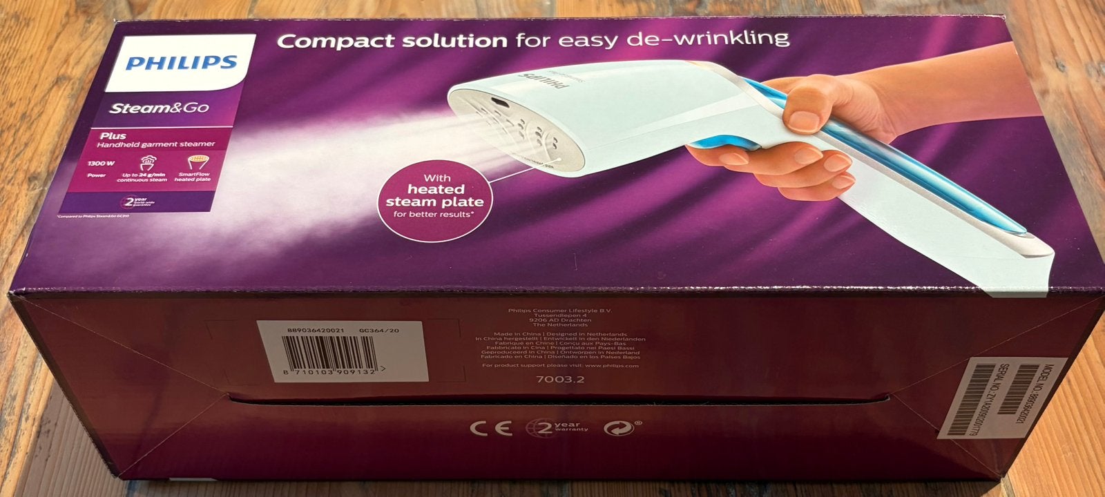 Philips Steam&Go, nieuw. Koopje!, Electroménager, Vapeurs, Enlèvement, Neuf, Défroisseur