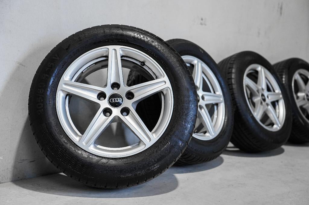 Kit été 16' original pour AUDI A4 (Jantes + Pneus) , Autos : Pièces & Accessoires, Pneus & Jantes, Jante(s), Pneus été, 16 pouces