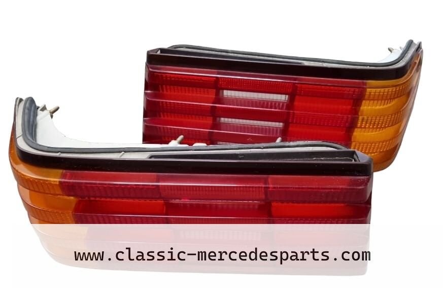 Set EURO achterlichtglazen Mercedes SL w129 R129, Utilisé, -, -, Enlèvement ou Envoi