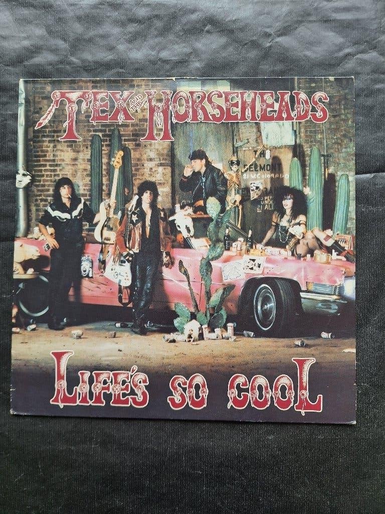 TEX & The HORSEHEADS "Life's so cool" hardrock LP (1985) IZG, Cd's en Dvd's, LP, Gebruikt, Hard Rock, Ophalen of Verzenden