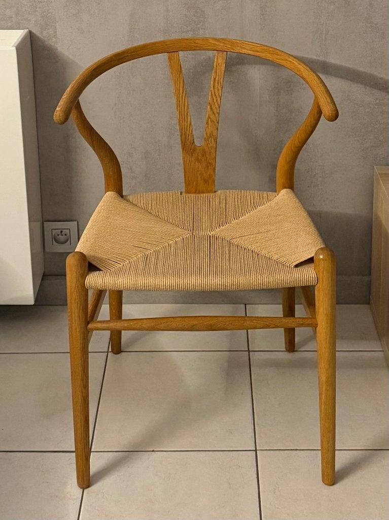 Carl Hansen Wishbone stoel, Enlèvement, Utilisé, Bois